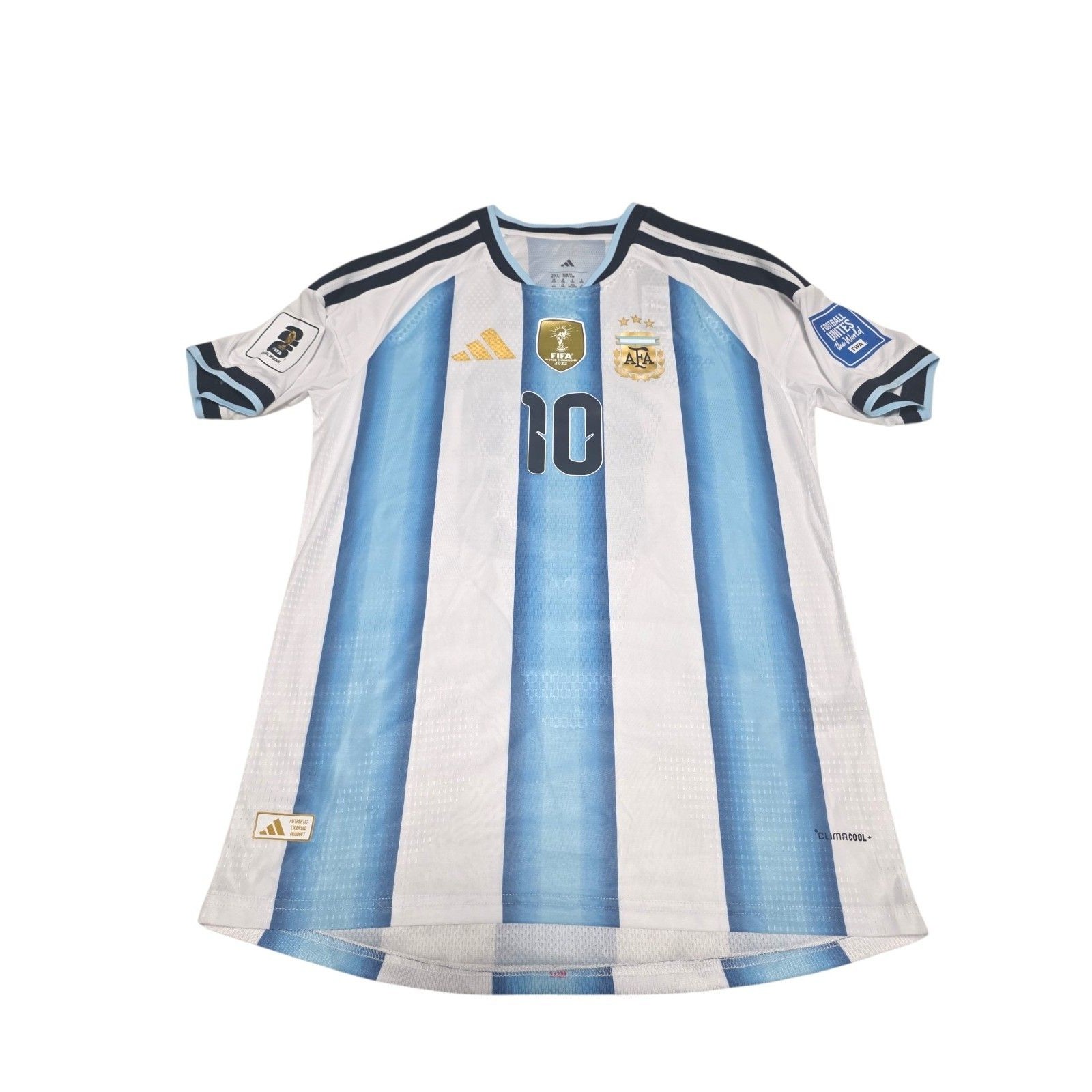 2026 Argentina Authentic Home Jersey #10 Messi 2xl Player Specs World Cup Kit
